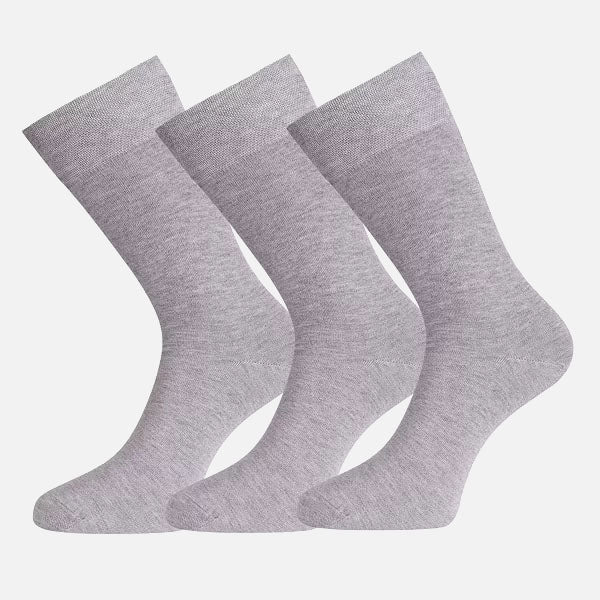 Chaussettes Beau (3-Pack) - Grey Melange