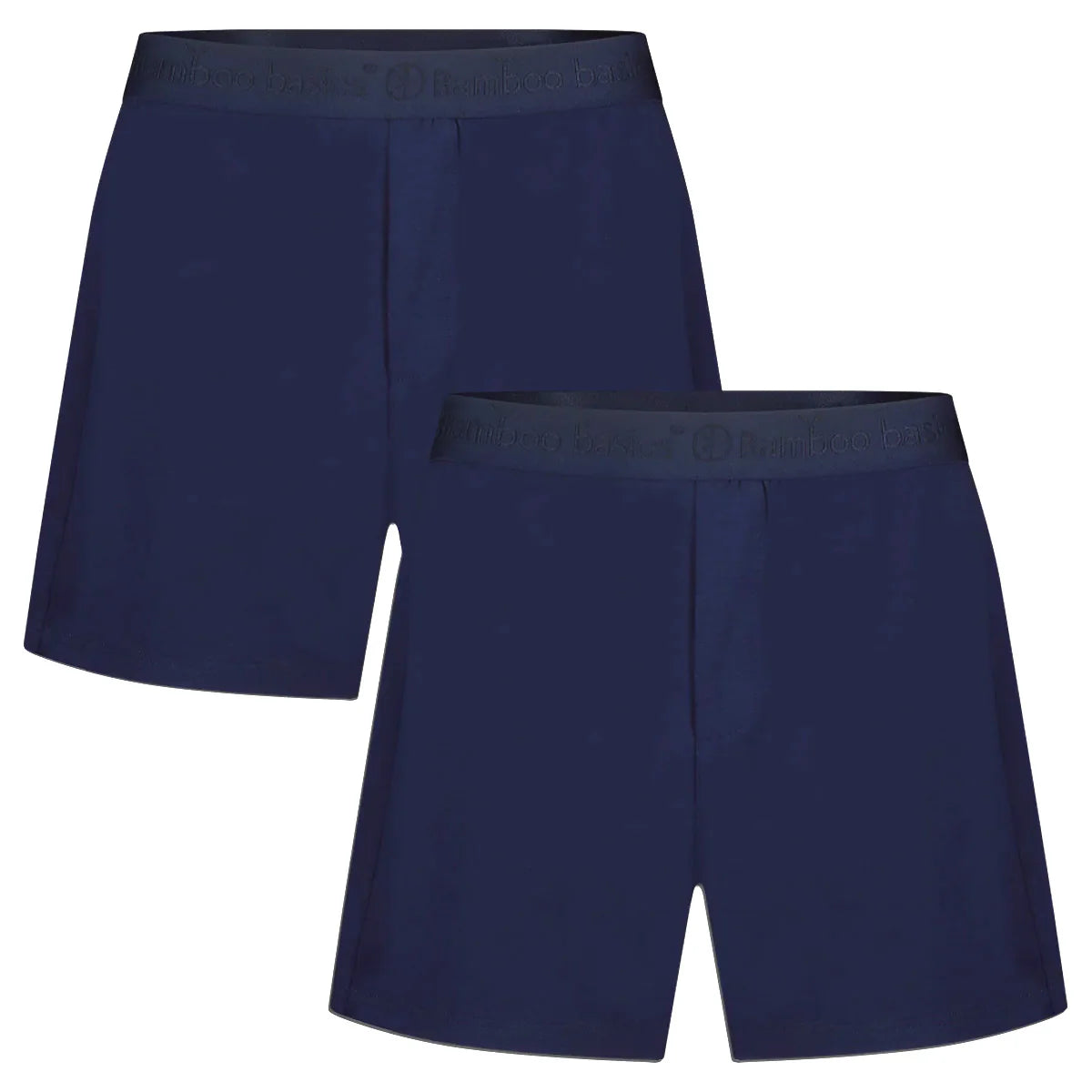 Kay boxer shorts (2-pack) - Loose fit - Navy