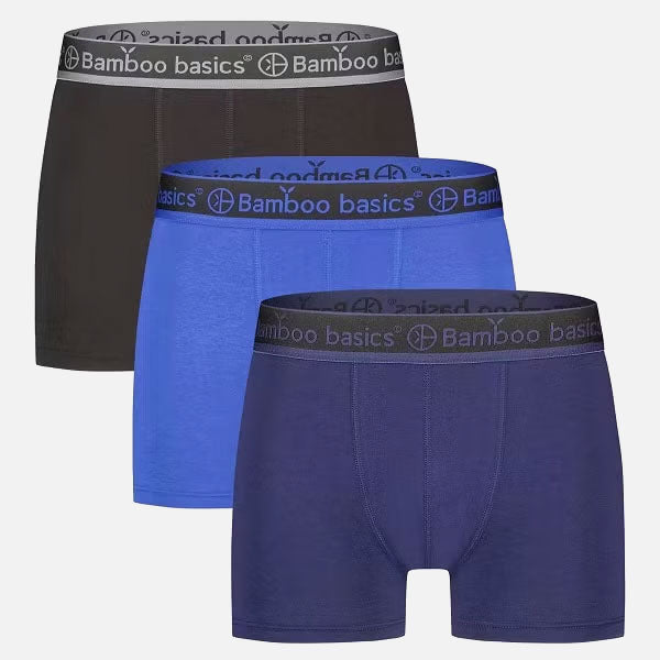 Trunk Boxer Liam (3-Pack) - Noir/Bleu/Navy