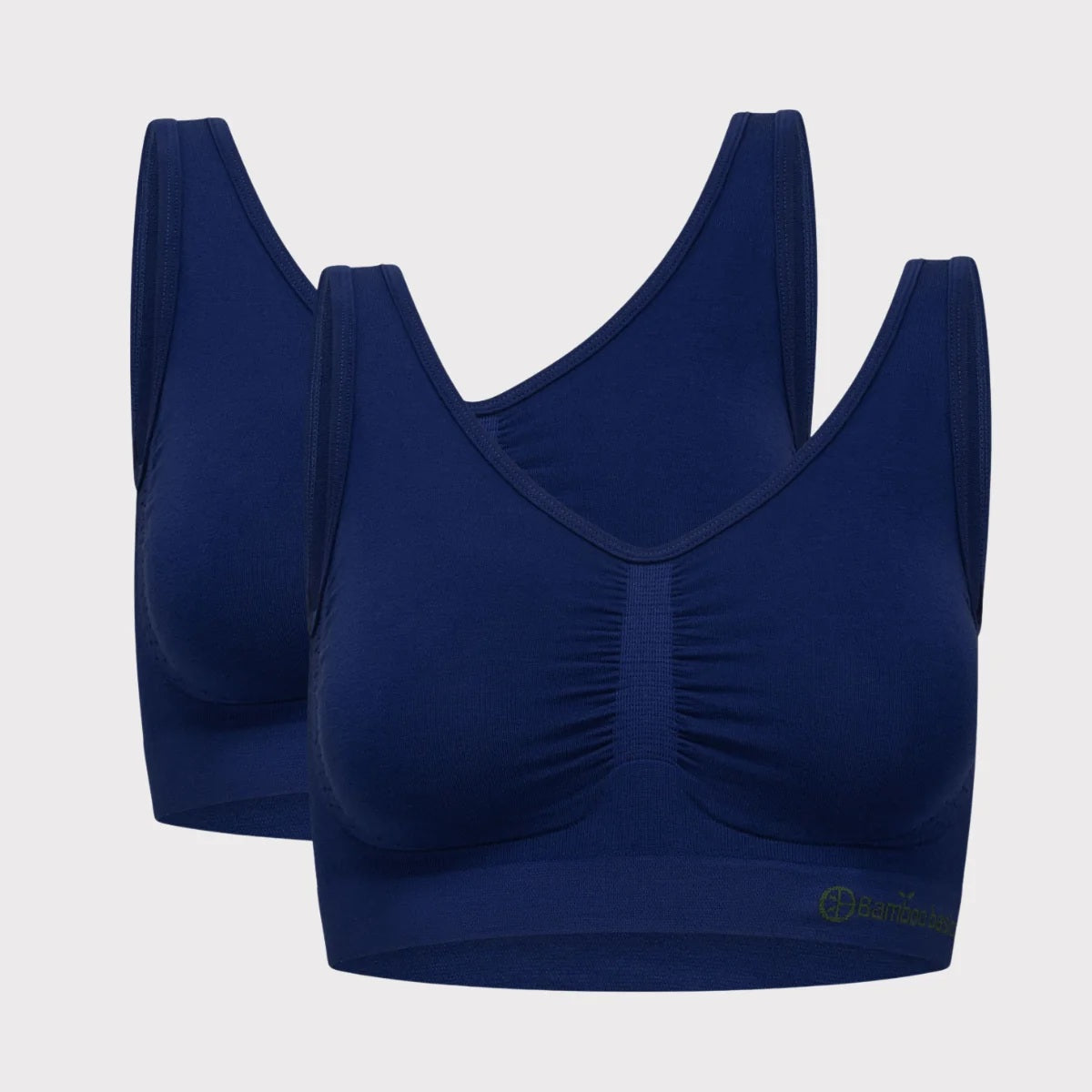 Bustier Nova (lot de 2) - Sans coutures - Bleu foncé