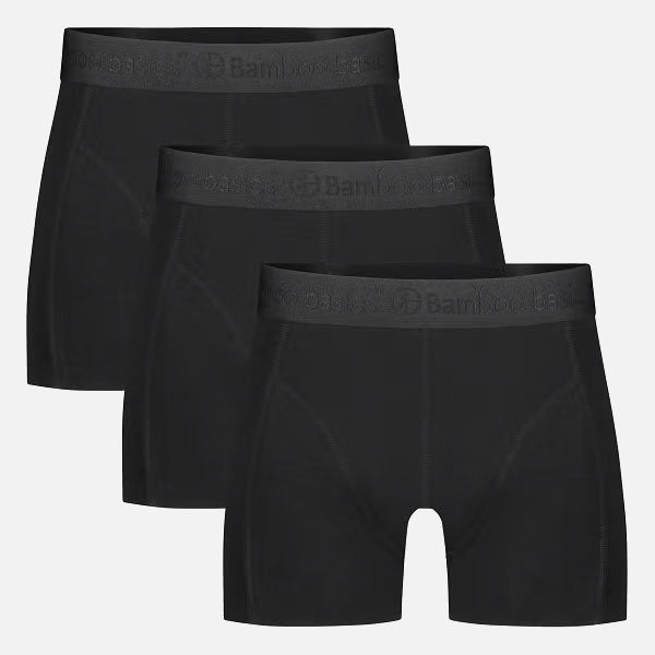 Boxershorts Rico (3-Pack)  - Black Ton Sur Ton