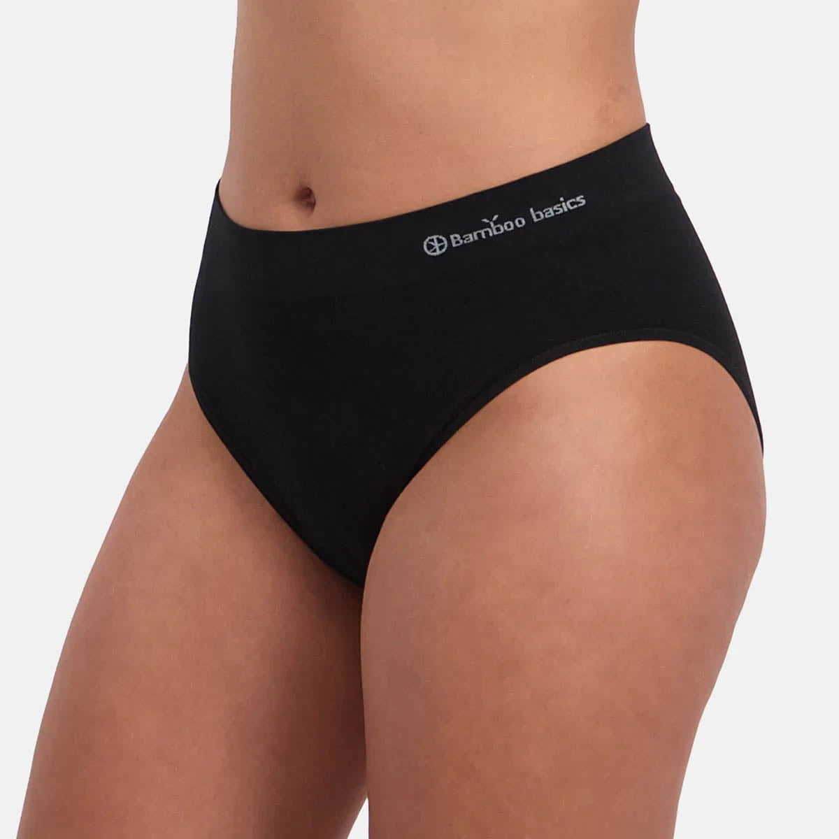 Taillenslip Belle (3-Pack) - Seamless/ High Waist - Black/Tan/White